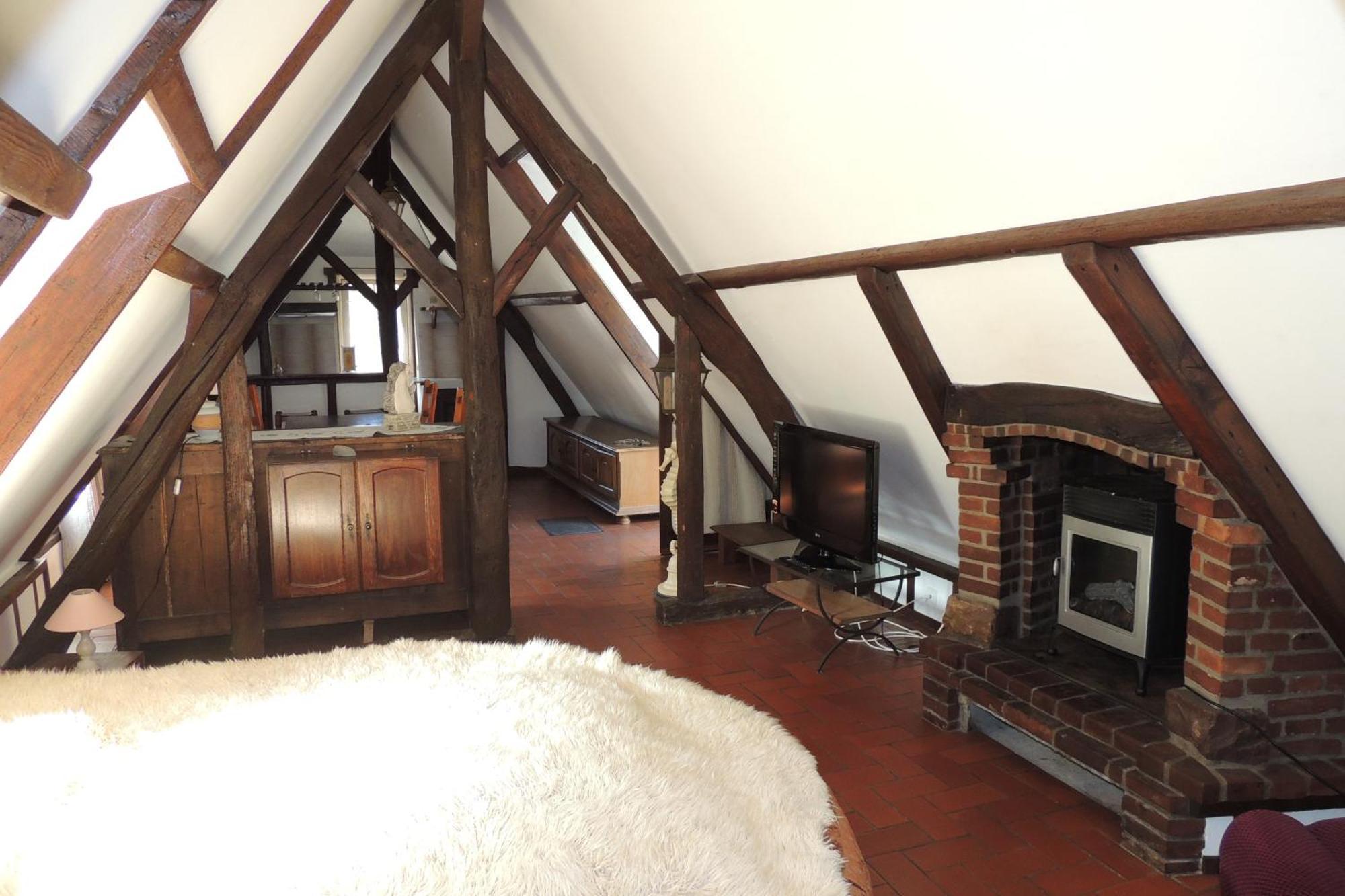 Le Manoir De Goliath Appartement Toutainville Kamer foto